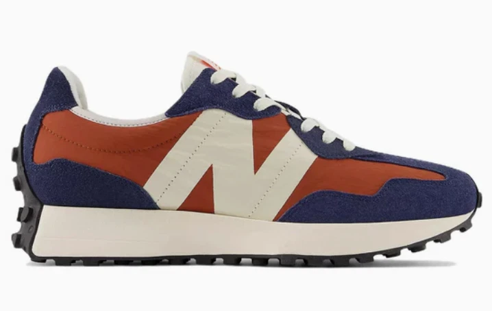 Sz 4 - New Balance 327 'Indigo Brown' MS327CV - Image 2 of 4