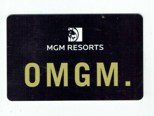 MGM Resorts Gift Card - Casino Hotels - OMGM - Lion - No Value - I