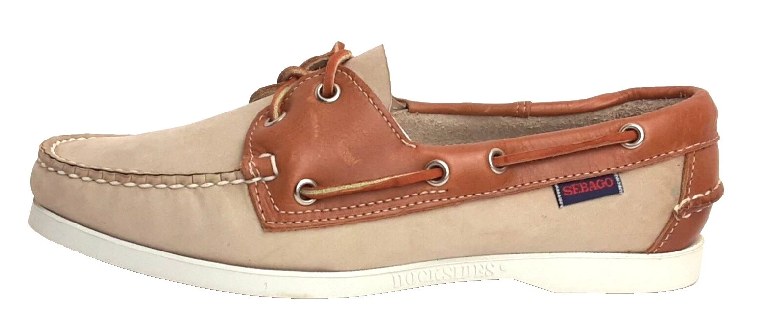Zapatos Cómodos Sebago superior de cuero para mujeres