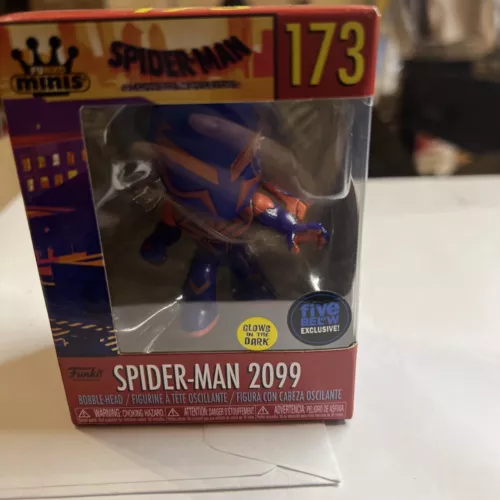 Funko Minis Across the Spider-Verse 173 - Spider-Man 2099 GITD Five Below