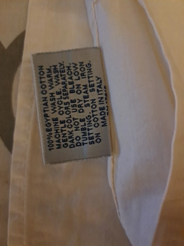 Gracious Home N Y ржаво-коричневый 3 полоски плоская простыня 100% египетский хлопок Италия  - Изображение 4 из 4