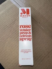 New Maven Rose Water Prep & Refresh Spray
