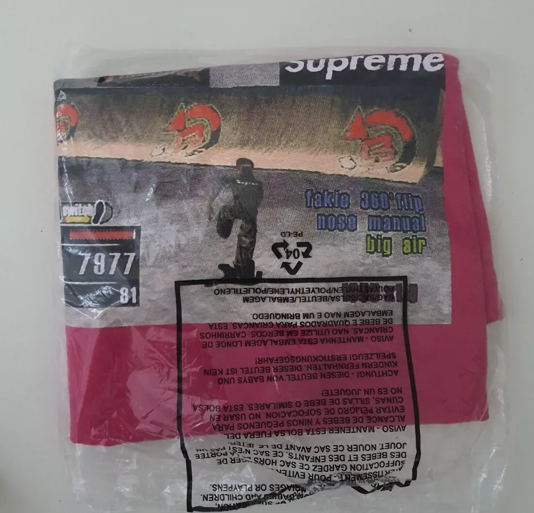 T Shirt Game FW21 Supreme X Thrasher Rosa Caldo S Piccolo Nuovo E Non Aperto