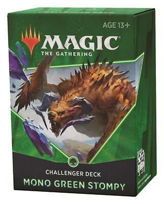 Magic the Gathering MtG TCG 2021 Mono Green Stompy Challenger Deck