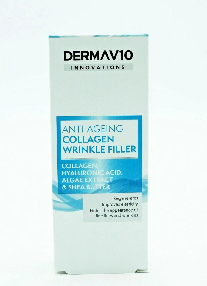 Derma V10 Wrinkle face Filler Innovations Anti Ageing Collagen 15ml low price