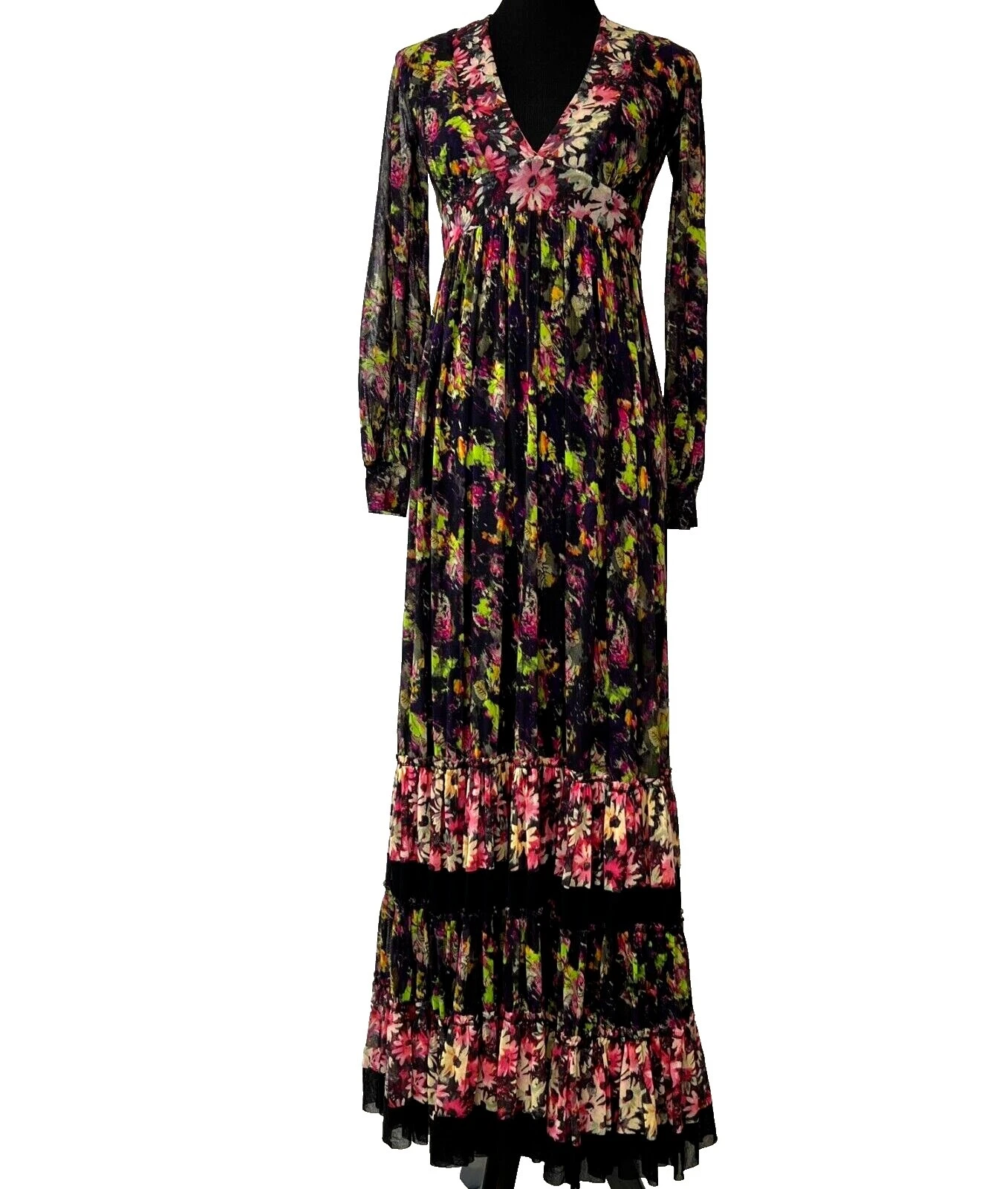Vestidos Maxi Jean Paul Gaultier Floral para De mujer