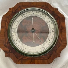 Antique Aneroid Wall Mount Barometer by Dollond & Aitchison of London 1927-1929