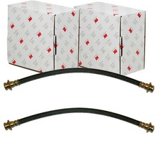 2X NK BREMSSCHLÄUCHE VORNE HINTEN PASSEND FÜR NISSAN ALMERA PRAIRIE LINKS+RECHTS