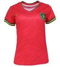 Portugal Women's Soccer Jersey Red Football Shirt Fan Jersey Ladies Top
