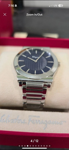 Salvatore Ferragamo Mens Watch Stainless Steel