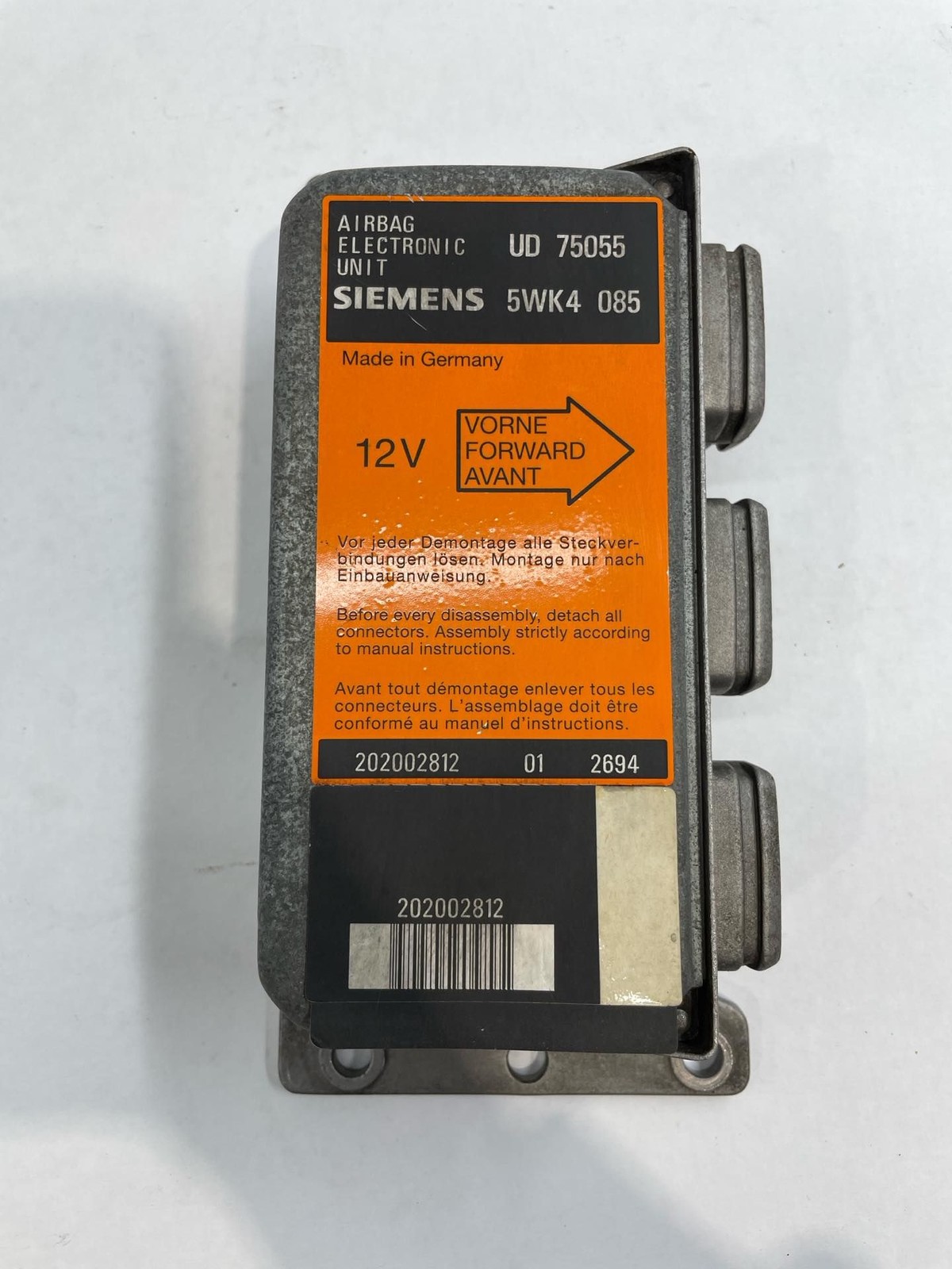 1995 Rolls Royce Silver Spur Diagnostic Computer Control Module OEM UD75055