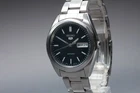 Vintage SEIKO 5 7S26-0420 Black Dial Day/Date Automatic Men's Watch From JAPAN