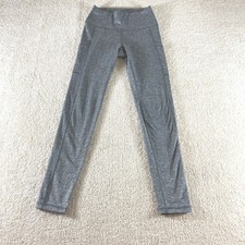 Aerie Chill Play Move Leggings Womens Small Gray Heathered High Waisted Pockets
