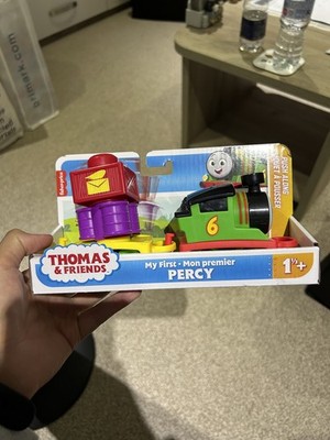 Thomas & seine Freunde Kleinkind Spielzeug Mein erster Percy Motor Schiebezug mit Ladung