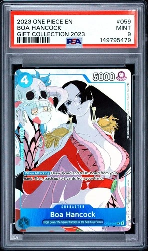 2023 One Piece EN Gift Collection 2023 Boa Hancock #059 PSA 9 MINT