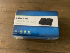 Linksys Powerline 200 Wired + Wireless Network Expansion Kit PLWK400 Brand New