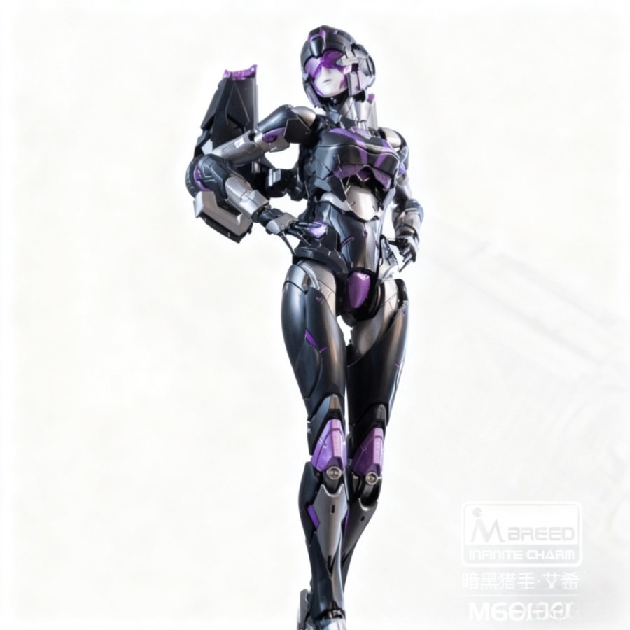 Assembled Action Figure Model