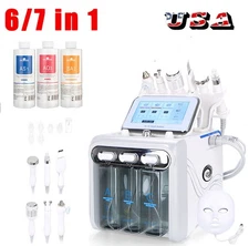6/7 in 1 Water Facial Machine Skin Care Hydrogen Oxygen for Home Beauty Salon