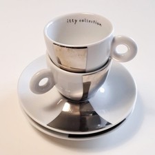 tazzine illy collection 2002 ● MICHELANGELO PISTOLETTO due con piattino