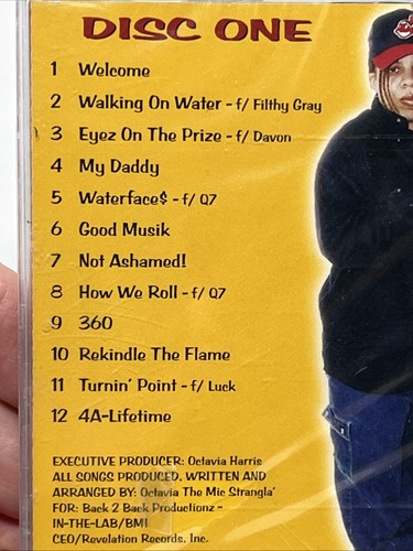 O. T. M. S. Octavia Tha Mic Strangla Walking on Water G-Funk CD - Bild 3 von 5