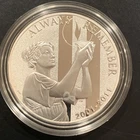 U.S. 2011-W SEPTEMBER 11TH NATIONAL PROOF MEDAL - 1 OZ. SILVER W/BOX/CASE/COA!