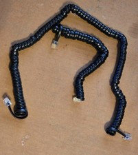 Lot Of Two Black Telephone Handset Cord