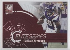 2010 Donruss Elite Elite Series Red 874/999 Adrian Peterson #1 2u3