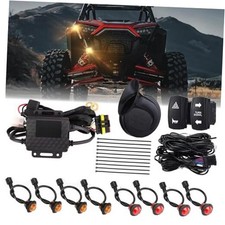 UTV Turn Signal Kit with 110D Horn, Pre-Wired, Plug and Play UTV ATV Blinker