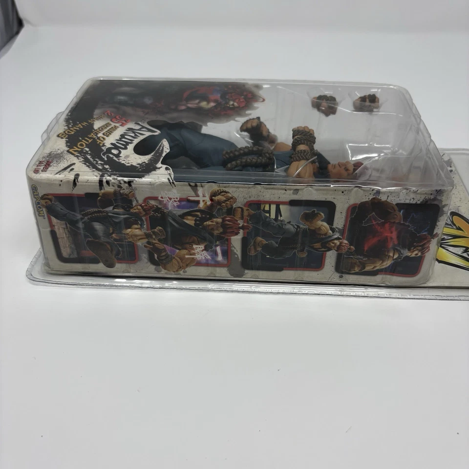 NECA Street Fighter IV 4 Akuma Guile 6" 1:12 2009 Nuevo Capcom Player 1 Foto 4 de 4