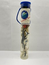 Vintage 1994 Nature Tube Coral Reef Adventure Figures K & M International