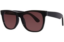 RetroSuperFuture Classic S90/R FW18 Sunglasses Black/Bordeaux Square Shape 55mm