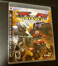 THQ MX vs. ATV Untamed PS3 Manual Online Play Racing E NTSC-U/C 2007