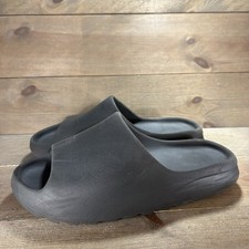 adidas yeezy mens size 12 sandals black slip on onyx slide shoes