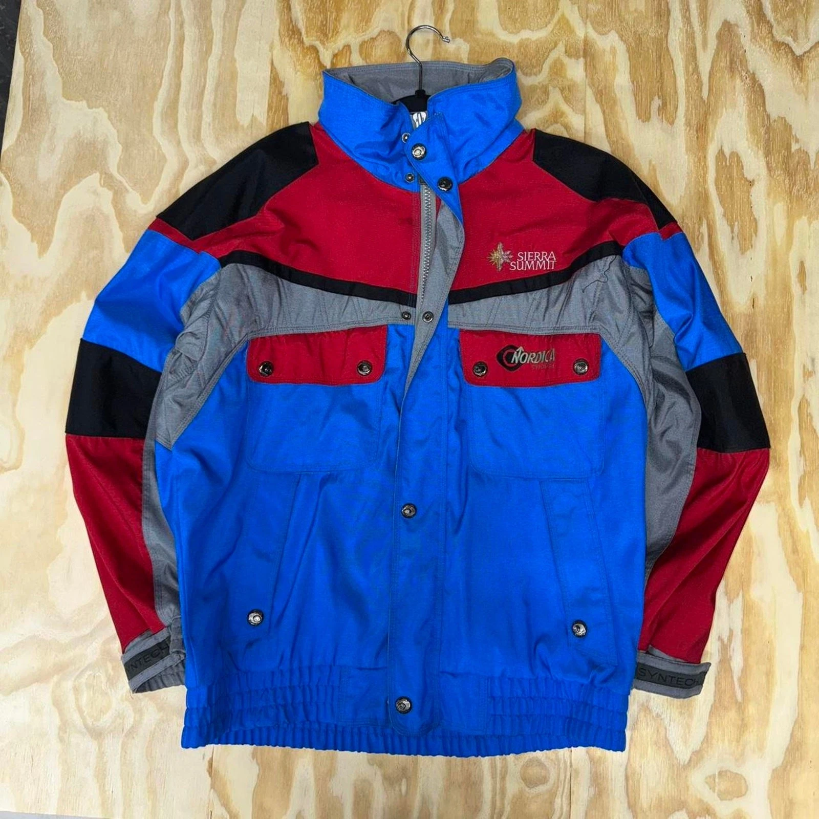 Vintage y2k nordica sierra summit ski jacket colorblock 1990s