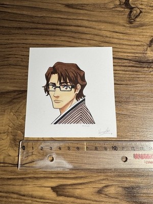Copic Drawing Original Namariko Aizen From Bleach, Artwork Art