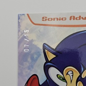 Sonic Adventure Card 135 Sega Dreamcast Trading Cards Foil Numbered  7  / 15