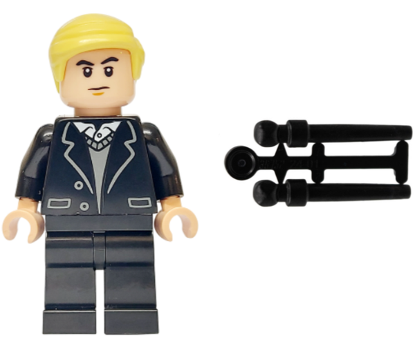 Lego Harry Potter Minifigur - Hp532 - Draco Malfoy - Aus 76453-image