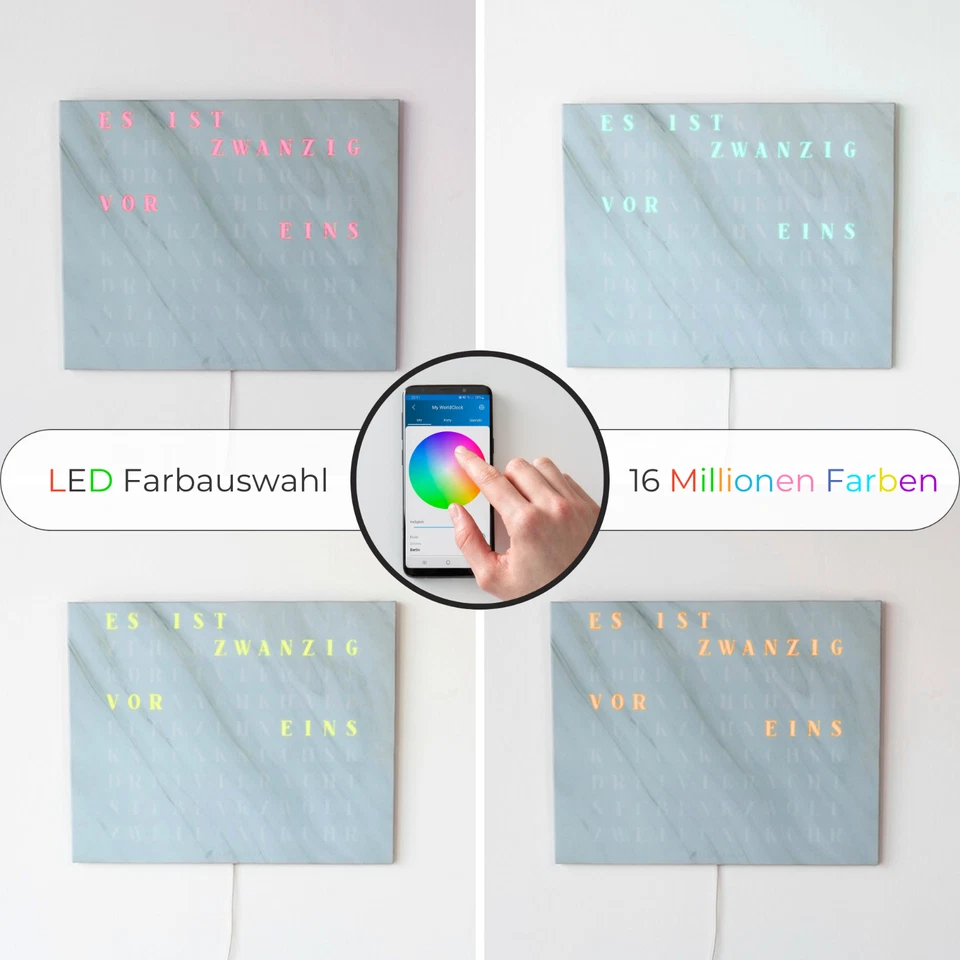 WordClock Jupiter LED Functions