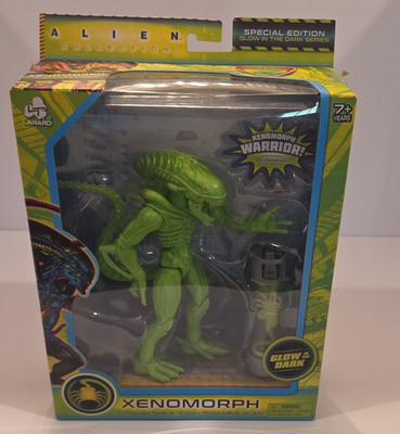 Lanard ALIEN COLLECTION Xenomorph Warrior Glow in the Dark 7'' Figure 2021