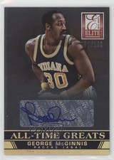 2013 Panini Elite All-Time Greats Signatures /149 George McGinnis Auto HOF 2t7