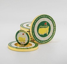 2025 Masters Ball Marker Yardage Coin with Magnetic Ball Marker ANGC Pro Shop