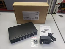 StarTech 4 Port Professional USB KVM Switch SV431USB w/ Power Cable
