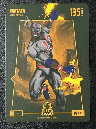 2024 Bo Jackson Battle Arena Ronald Acuna Jr Matata Fire First Edition #4
