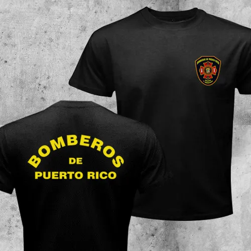 Bomberos De Puerto Rico Fire Department Firefighters T-shirt