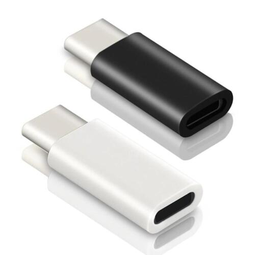 For iPhone Pin to Type C USB-C Alloy Converter Charging Type-C Connector - Picture 1 of 9