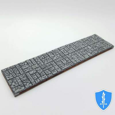 8'' x 2'' Dual-Sided Floor Tile x1 - WizKids WarLock Tiles D&D Dungeon Terrain