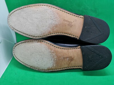 Allen Edmonds STOWE Brown Pinched Leather Tassel Loafers sz  display picture 2