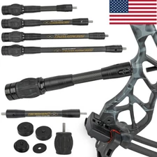6" 8" 10" 12" 15" Archery Bow Stabilizer Carbon Balance Bar Weight Compound Bow