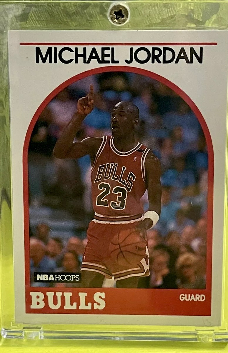 Michael Jordan Card 80's FIRST YEAR Hoops CARD AUTHENTIC