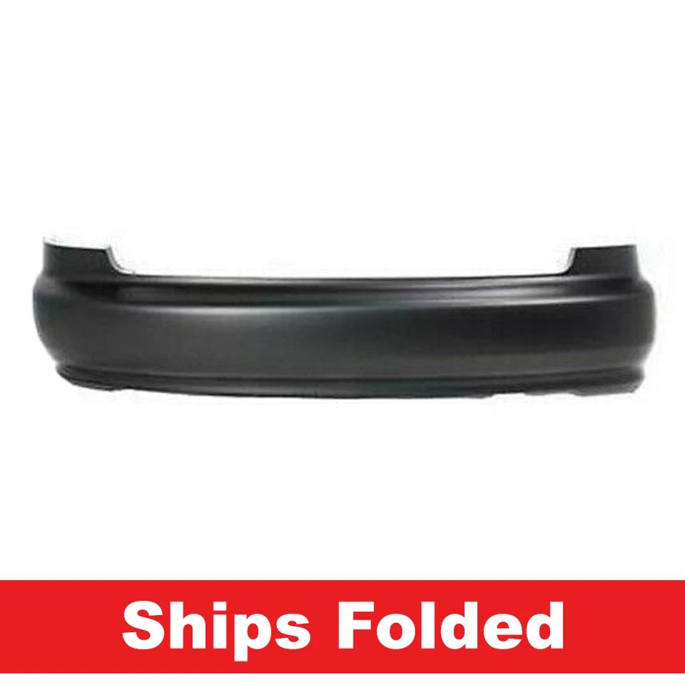 New Rear Primed Bumper Cover For 1992-1995 Honda Civic Hatchback HO1100128 - Изображение 2 из 4